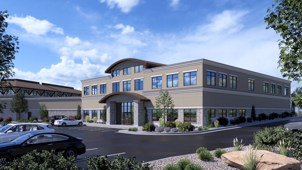 Rendering of the new Utah Autism Academy Community Center